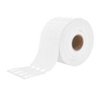 Sleufetiketten 250x25mm met afscheurstrook