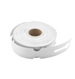 Witte sleufetiketten voor E2 kratten 260 x 50 mm op rol voor Thermo Transfer Printers of om op te schrijven - per 500 etiketten