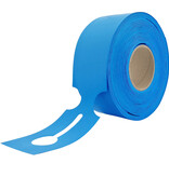 CombiCraft Blanco HDPE sleufetiketten 273,5x80mm voor thermal transferprinters - per 500 etiketten