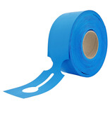 Blanco HDPE sleufetiketten 273,5x80mm voor thermal transferprinters - per 500 etiketten