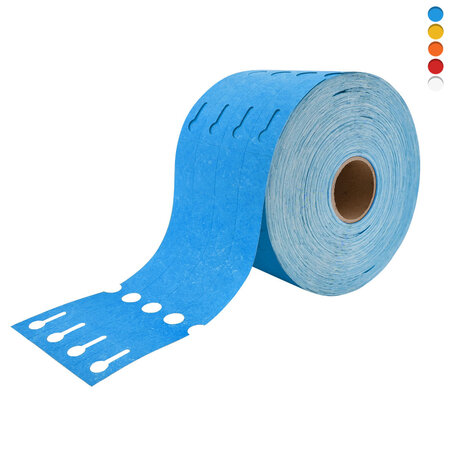 Tyvek sleufetiketten 250x25mm op rol - per rol met 1500 etiketten