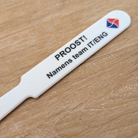 CombiCraft Bierafschuimer met eigen ontwerp  230x27x3mm - per 1 stuk