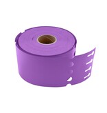 CombiCraft Blanco sleufetiketten 250x25mm voor thermal transferprinters op rol paars - per 1500 etiketten