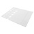 Sleufetiketten 250x38mm met afscheurstrook