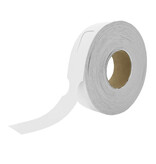 Blanco sleufetiketten 297x48mm met metaaldetectie op rol - per 500 etiketten