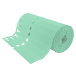 Sleufetiketten PVC op rol 200x20mm beschrijfbaar - per 1000 etiketten