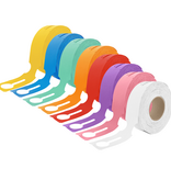 Blanco sleufetiketten groot 273x59mm voor thermotransferprinters of beschrijfbaar op rol - per 500 stuks