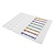 CombiCraft Sleufetiketten 250x25mm eigen ontwerp