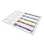 Sleufetiketten 250x38mm eigen ontwerp