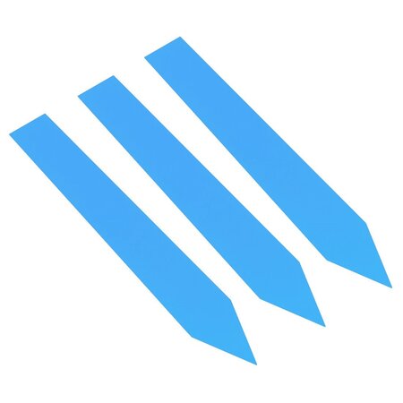 CombiCraft Blanco plantenstekers groot 20x140mm van 350 micron in meerdere kleuren - per 100 stuks