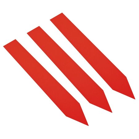 Blanco plantenstekers groot 20x140mm van 350 micron in meerdere kleuren - per 100 stuks