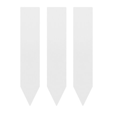 Blanco plantenstekers 20x100mm van 400 micron in meerdere kleuren - per 100 stuks