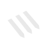 Blanco steeketiketten groot 18x100mm van 1000 micron in meerdere kleuren - per 100 stuks