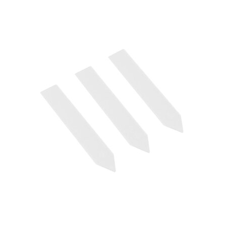 Blanco steeketiketten groot 18x100mm van 1000 micron in meerdere kleuren - per 100 stuks