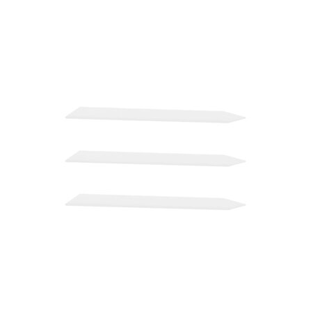 CombiCraft Blanco steeketiketten groot 18x100mm van 1000 micron in meerdere kleuren - per 100 stuks