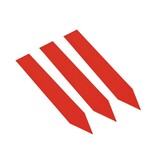 CombiCraft Blanco plantenstekers klein 16x100mm van 350 micron in meerdere kleuren - per 100 stuks