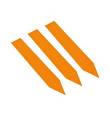 CombiCraft Blanco plantenstekers klein 16x100mm van 350 micron in meerdere kleuren - per 100 stuks