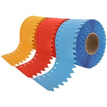 Steeketiketten op rol 120mm - 2000 stuks