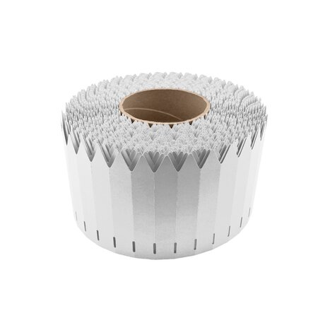 Blanco steeketiketten of plantenstekers op rol 25x120mm van 350 micron dik in meerdere kleuren - per 2000 etiketten