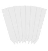 Blanco steeketiketten of plantenstekers middel 20x120mm van 600 micron dik wit - per 50 stuks