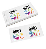 CombiCraft Nummerlootjes met full color logo - per 1000 nummers