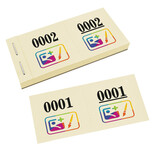 CombiCraft Nummerlootjes met full color logo - per 1000 nummers