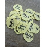 Automaatmunt in € 2,00 formaat met eigen ontwerp  - 100 stuks