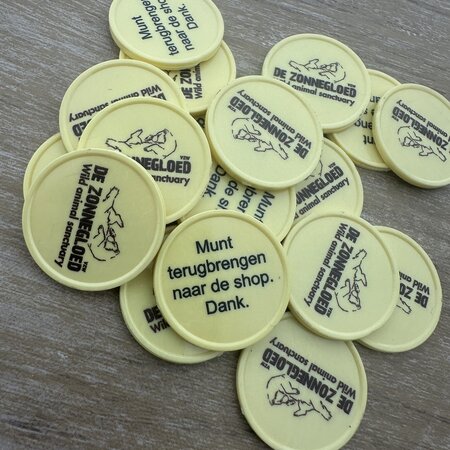 Automaatmunt in € 2,00 formaat met eigen ontwerp  - 100 stuks