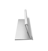 Bureau naambordje Dex 178x34mm zilver - per stuk
