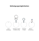 CombiCraft Aluminium sleutellabel 45x85mm met nummer - per stuk