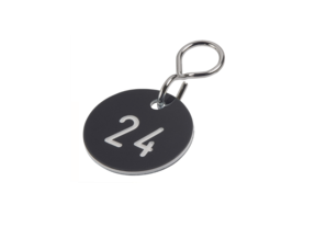 Kunststof sleutellabels