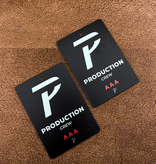 ID-kaarten, Event Badges - Accreditatie badges - Persbadges - Crew badges in een eigen ontwerp, met 1 gaatje en afgeronde hoeken.