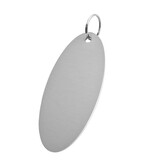 CombiCraft Blanco aluminium sleutellabel 40x90mm - per stuk