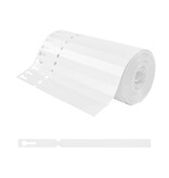 CombiCraft Sleufetiketten op rol 200x13mm beschrijfbaar wit - per 1000 etiketten