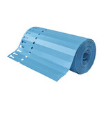 CombiCraft Sleufetiketten op rol 200x13mm beschrijfbaar blauw - per 1000 etiketten