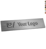 CombiCraft Gegoten logo plaatje 80x19mm met of zonder tape vanaf 100 stuks