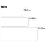 Tafelbordje Graag bestellen aan de bar - per stuk