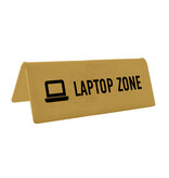 Tafelbordje Laptop zone - per stuk