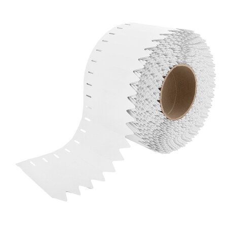Blanco steeketiketten of plantenstekers op rol 25x120mm van 350 micron dik in meerdere kleuren - per 2000 etiketten