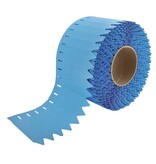 Blanco steeketiketten of plantenstekers op rol 25x120mm van 350 micron dik in meerdere kleuren - per 2000 etiketten