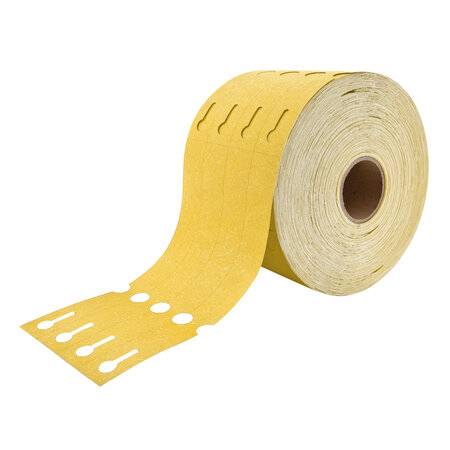 Tyvek sleufetiketten 250x25mm op rol - per rol met 1500 etiketten