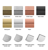 CombiCraft Gegoten logo plaatje 40x15mm met of zonder tape vanaf 100 stuks