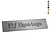 CombiCraft Gegoten logo plaatje 80x19mm