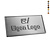 CombiCraft Gegoten logo plaatje 70x40mm