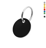 Blanco kunststof sleutellabel - per stuk