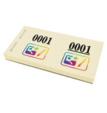 CombiCraft Nummerlootjes met full color logo - per 1000 nummers