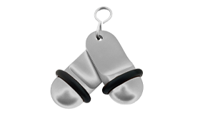 Aluminium hotel sleutelhangers