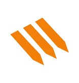 CombiCraft Blanco plantenstekers extra klein 13x60mm van 350 micron in meerdere kleuren - per 100 stuks