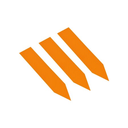 CombiCraft Blanco plantenstekers extra klein 13x60mm van 350 micron in meerdere kleuren - per 100 stuks