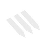 Blanco plantenstekers extra klein 13x60mm van 350 micron in meerdere kleuren - per 100 stuks